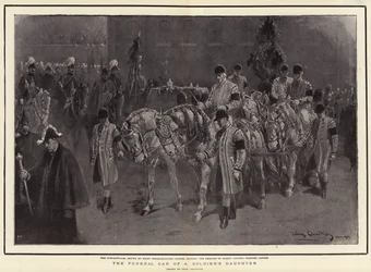 The Funeral Car of a Soldier